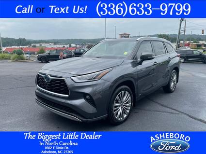 2021 Toyota Highlander Hybrid Asheboro NC