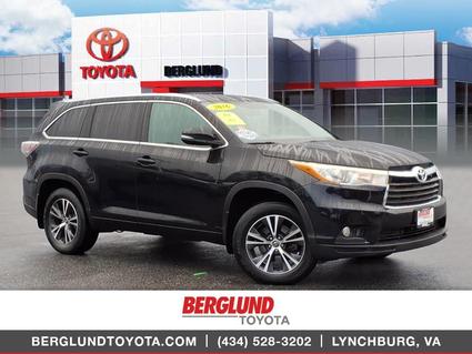 2016 Toyota Highlander Lynchburg VA
