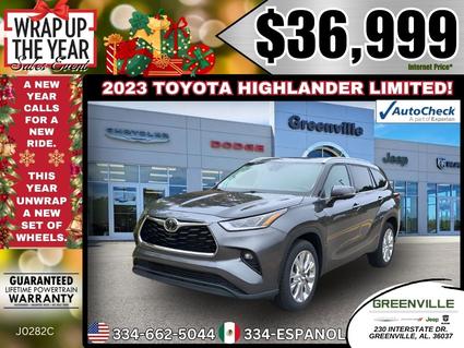 2023 Toyota Highlander Greenville AL