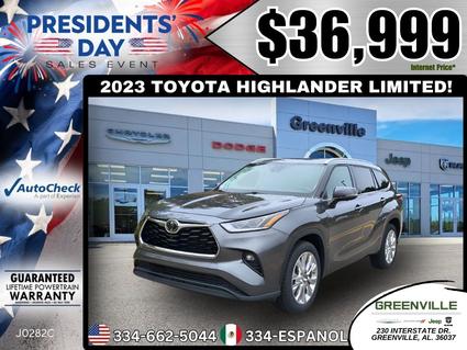 2023 Toyota Highlander Greenville AL