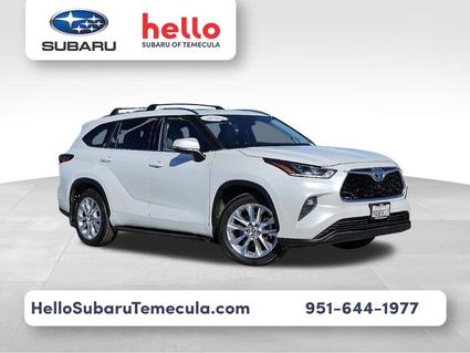 2022 Toyota Highlander Hybrid Temecula CA
