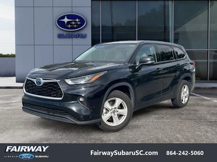 2022 Toyota Highlander Hybrid Greenville SC