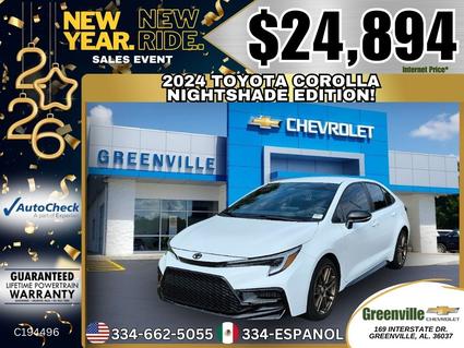 2024 Toyota Corolla Greenville AL