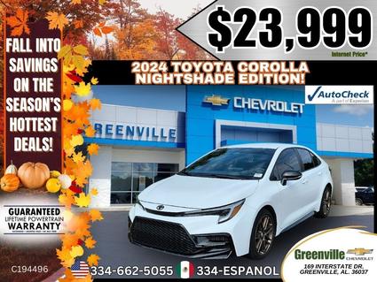 2024 Toyota Corolla Greenville AL