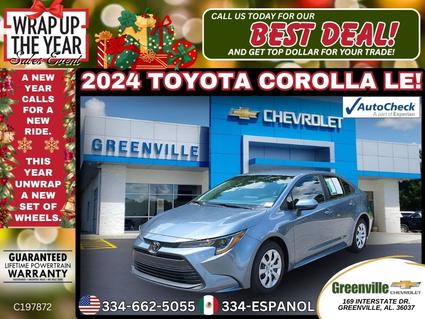 2024 Toyota Corolla Greenville AL