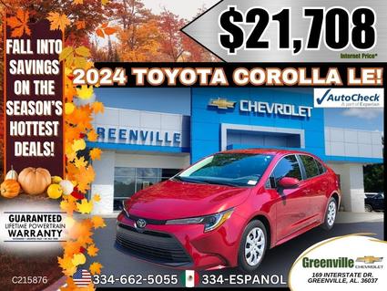 2024 Toyota Corolla Greenville AL