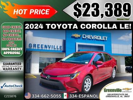 2024 Toyota Corolla Greenville AL