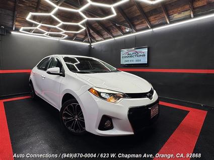 2016 Toyota Corolla Orange CA