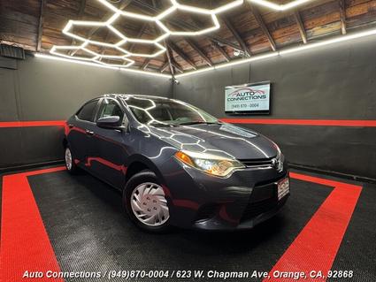 2015 Toyota Corolla Orange CA