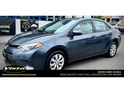 2016 Toyota Corolla Lakewood WA