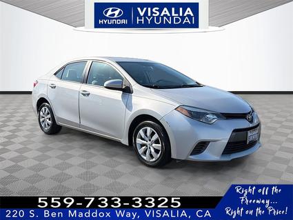 2016 Toyota Corolla Visalia CA