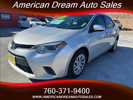 2016 Toyota Corolla Ridgecrest CA