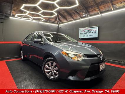 2014 Toyota Corolla Orange CA