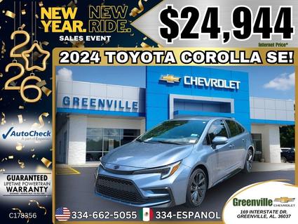 2024 Toyota Corolla Greenville AL