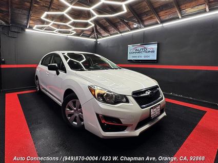 2016 Subaru Impreza Orange CA
