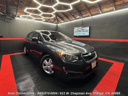 2016 Subaru Impreza Orange CA