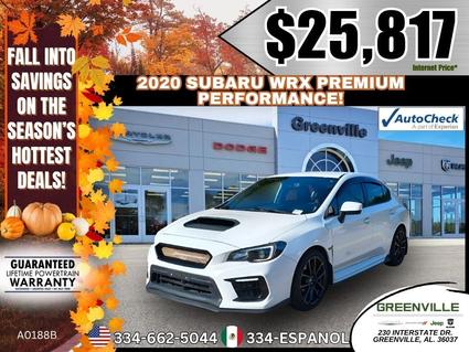 2020 Subaru WRX Greenville AL