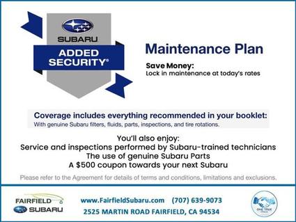 2025 Subaru WRX Fairfield CA
