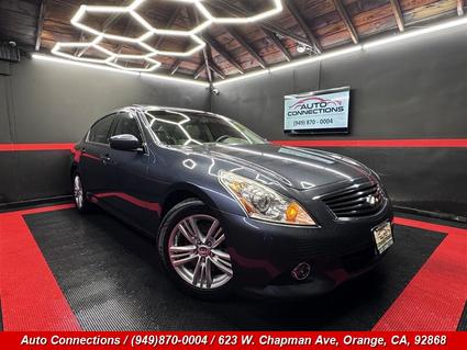 2012 Infiniti G37 Orange CA