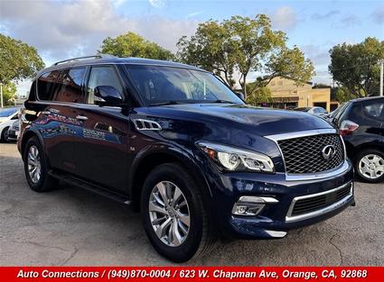 2017 Infiniti QX80 Orange CA