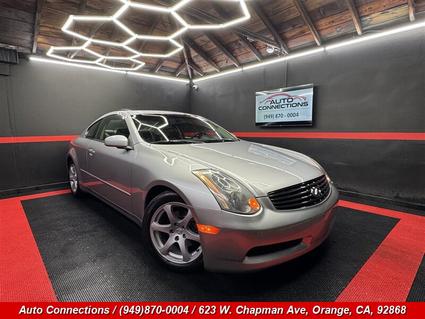 2003 Infiniti G35 Orange CA