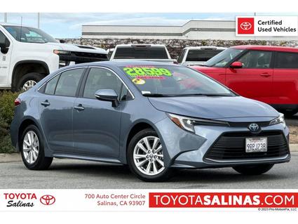 2025 Toyota Corolla Hybrid Salinas CA