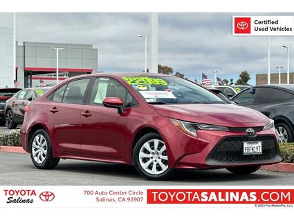 2022 Toyota Corolla Salinas CA
