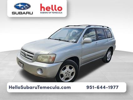 2006 Toyota Highlander Temecula CA