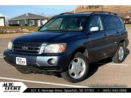 2007 Toyota Highlander Spearfish SD
