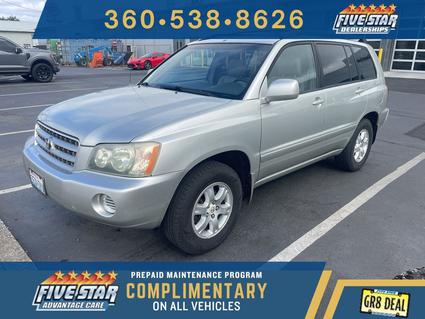 2003 Toyota Highlander Aberdeen WA