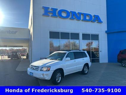 2006 Toyota Highlander Fredericksburg VA