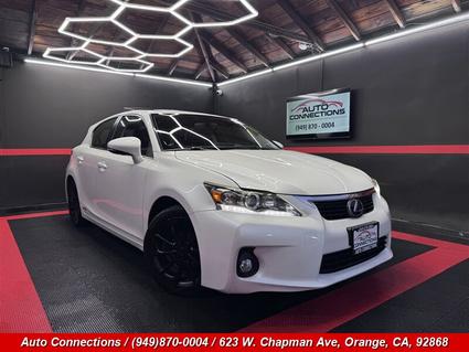 2013 Lexus CT 200h Orange CA