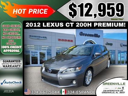 2012 Lexus CT 200h Greenville AL