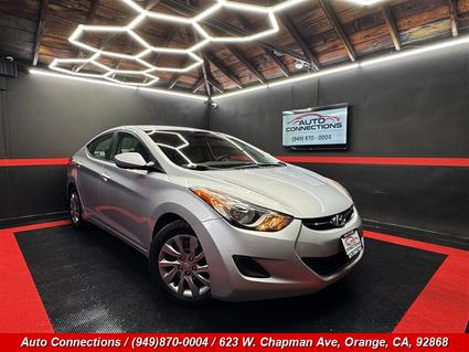 2012 Hyundai Elantra Orange CA