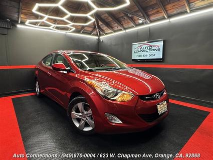 2013 Hyundai Elantra Orange CA