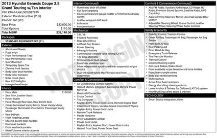 2013 Hyundai Genesis Coupe Denver CO