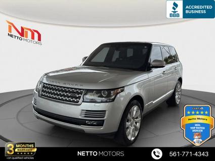 2017 Land Rover Range Rover West Palm Beach FL