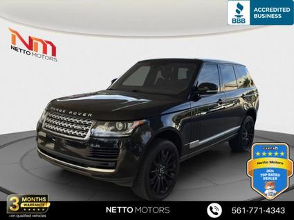 2016 Land Rover Range Rover West Palm Beach FL