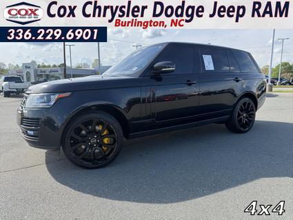 2017 Land Rover Range Rover Burlington NC