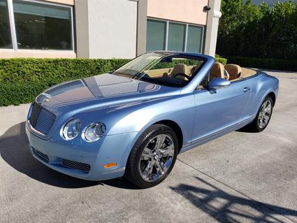 2008 Bentley Continental GTC Boca Raton FL