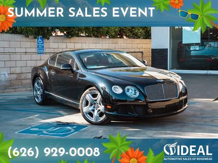 2012 Bentley Continental GT Rosemead CA