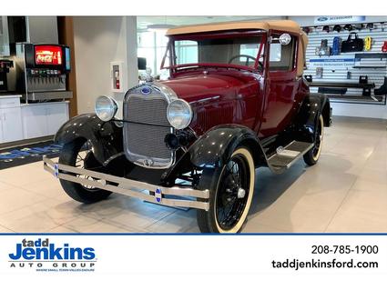 1929 Ford MODEL A  Blackfoot ID