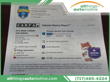 2015 BMW 3 series McConnellsburg PA