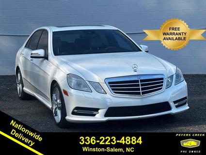 2013 Mercedes-Benz E-Class Winston Salem NC