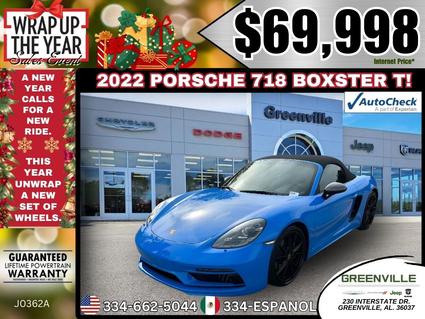 2022 Porsche 718 Boxster Greenville AL