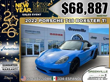 2022 Porsche 718 Boxster Greenville AL