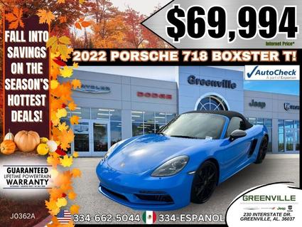 2022 Porsche 718 Boxster Greenville AL