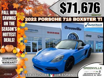 2022 Porsche 718 Boxster Greenville AL
