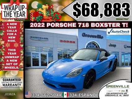 2022 Porsche 718 Boxster Greenville AL
