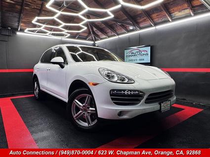 2014 Porsche Cayenne Orange CA